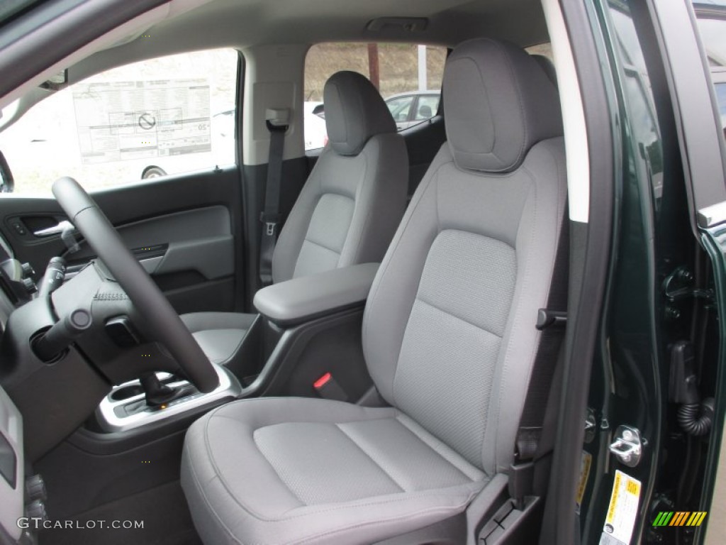 Jet Black/Dark Ash Interior 2016 Chevrolet Colorado LT Crew Cab 4x4 Photo #106660582