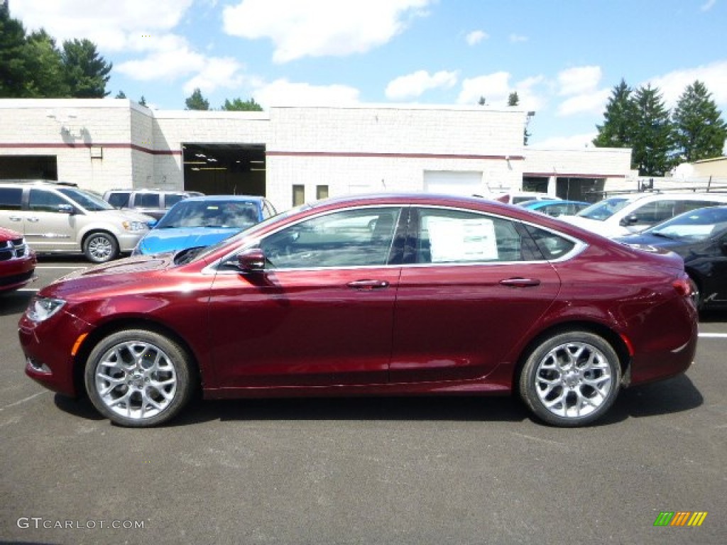 Velvet Red Pearl 2016 Chrysler 200 C AWD Exterior Photo #106660709