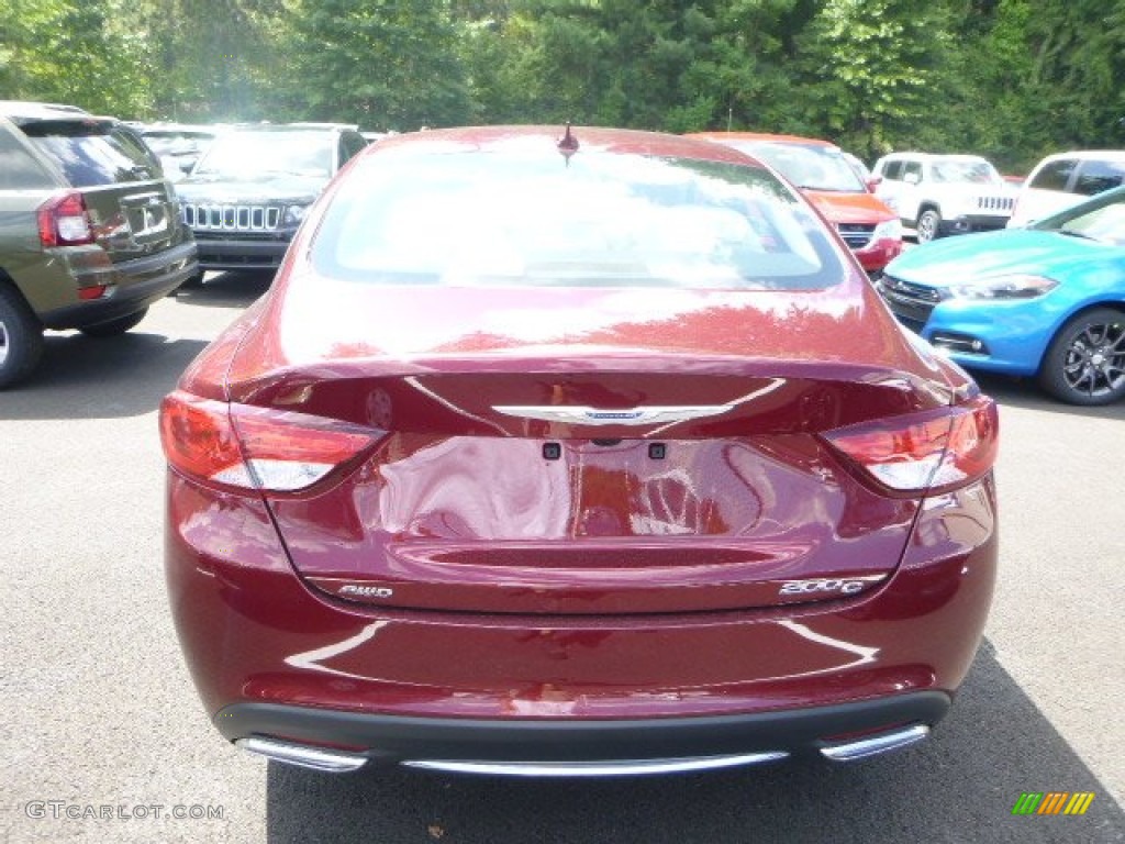 2016 200 C AWD - Velvet Red Pearl / Black/Linen photo #5