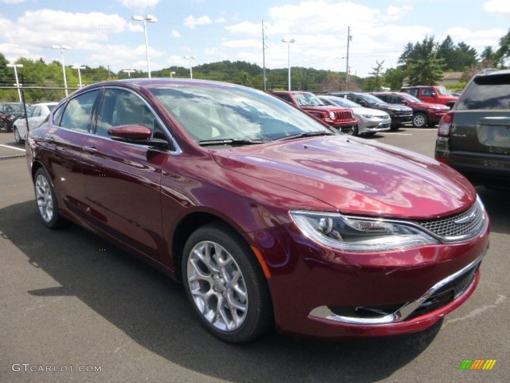 Velvet Red Pearl 2016 Chrysler 200 C AWD Exterior Photo #106660976