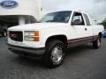 1995 Bright Teal Metallic GMC Sierra 1500 SLE Extended Cab 4x4  photo #6