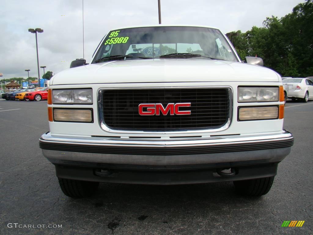 1995 Sierra 1500 SLE Extended Cab 4x4 - Bright Teal Metallic / Burgundy photo #7