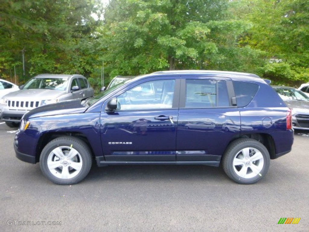 True Blue Pearl 2016 Jeep Compass Sport 4x4 Exterior Photo #106661138