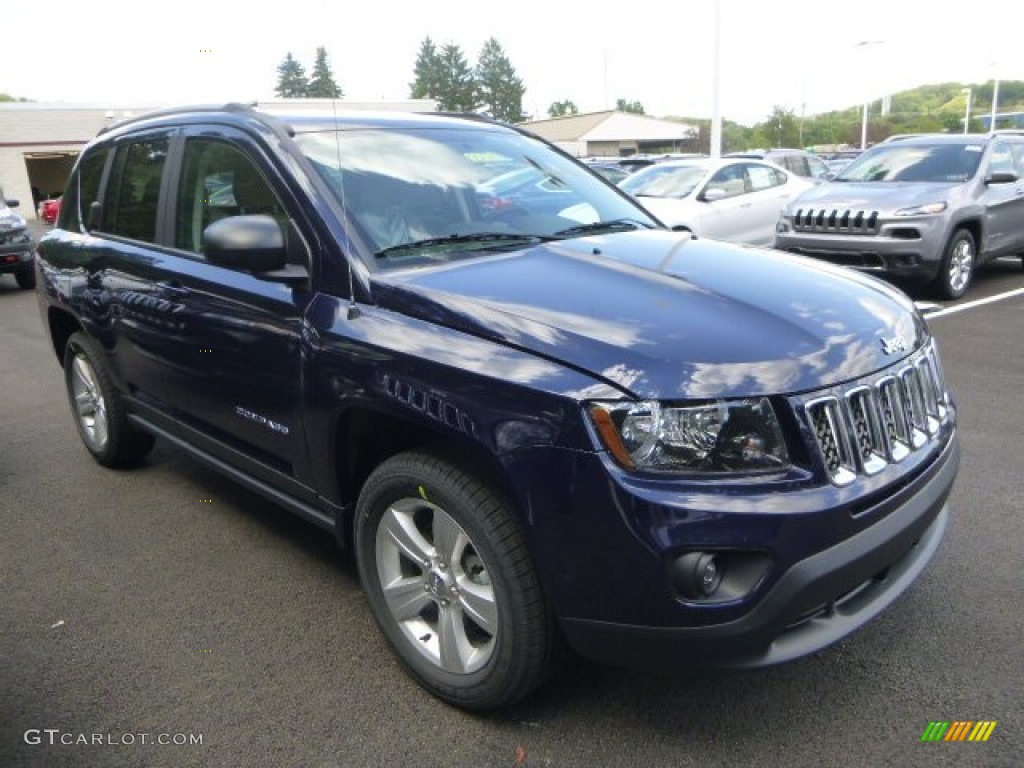 True Blue Pearl 2016 Jeep Compass Sport 4x4 Exterior Photo #106661204