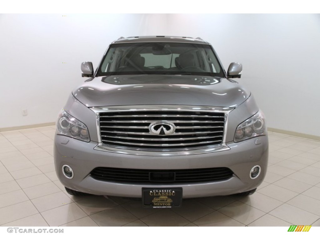 2011 QX 56 4WD - Platinum Graphite / Graphite photo #2