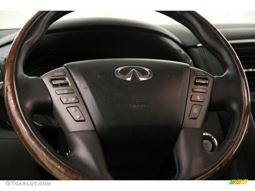 2011 QX 56 4WD - Platinum Graphite / Graphite photo #6