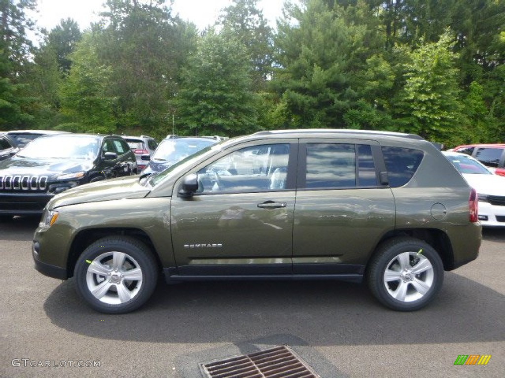ECO Green Pearl 2016 Jeep Compass Sport 4x4 Exterior Photo #106661528