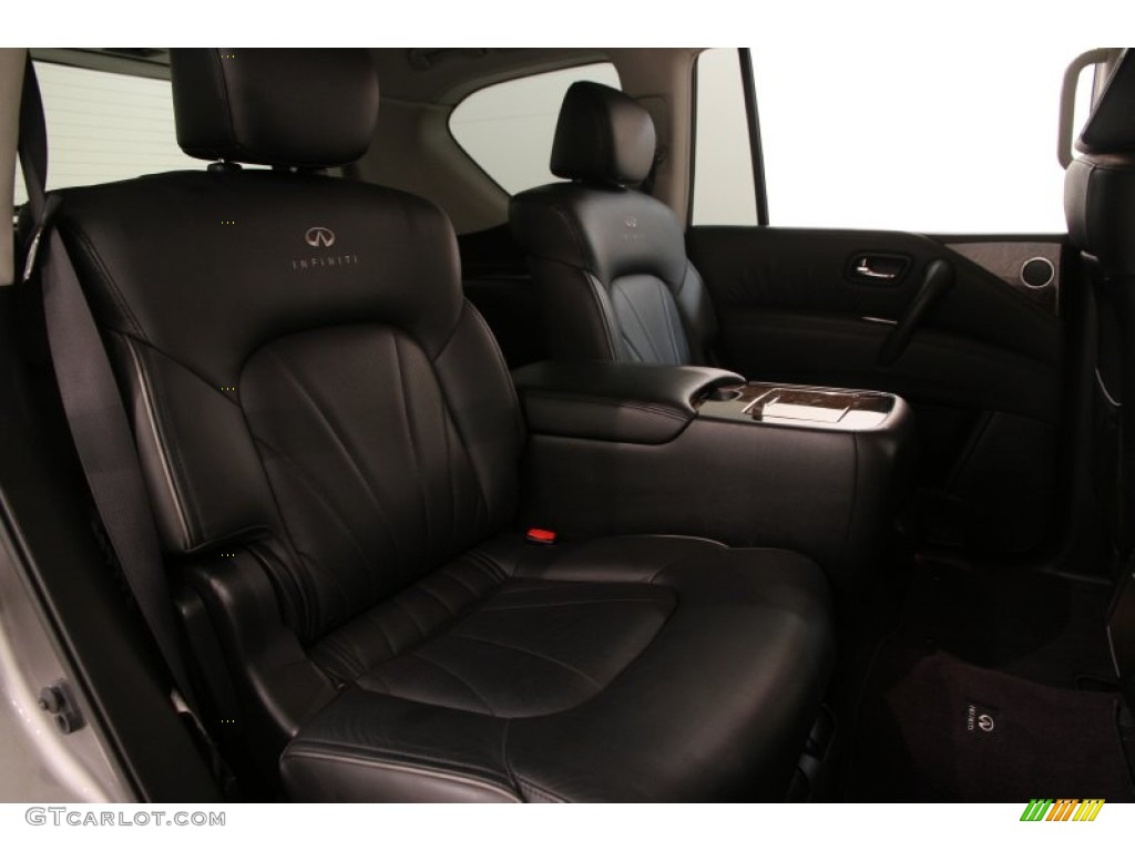 2011 QX 56 4WD - Platinum Graphite / Graphite photo #19