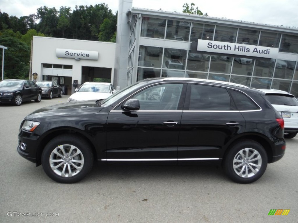 2016 Q5 2.0 TFSI Premium quattro - Brilliant Black / Chestnut Brown photo #2