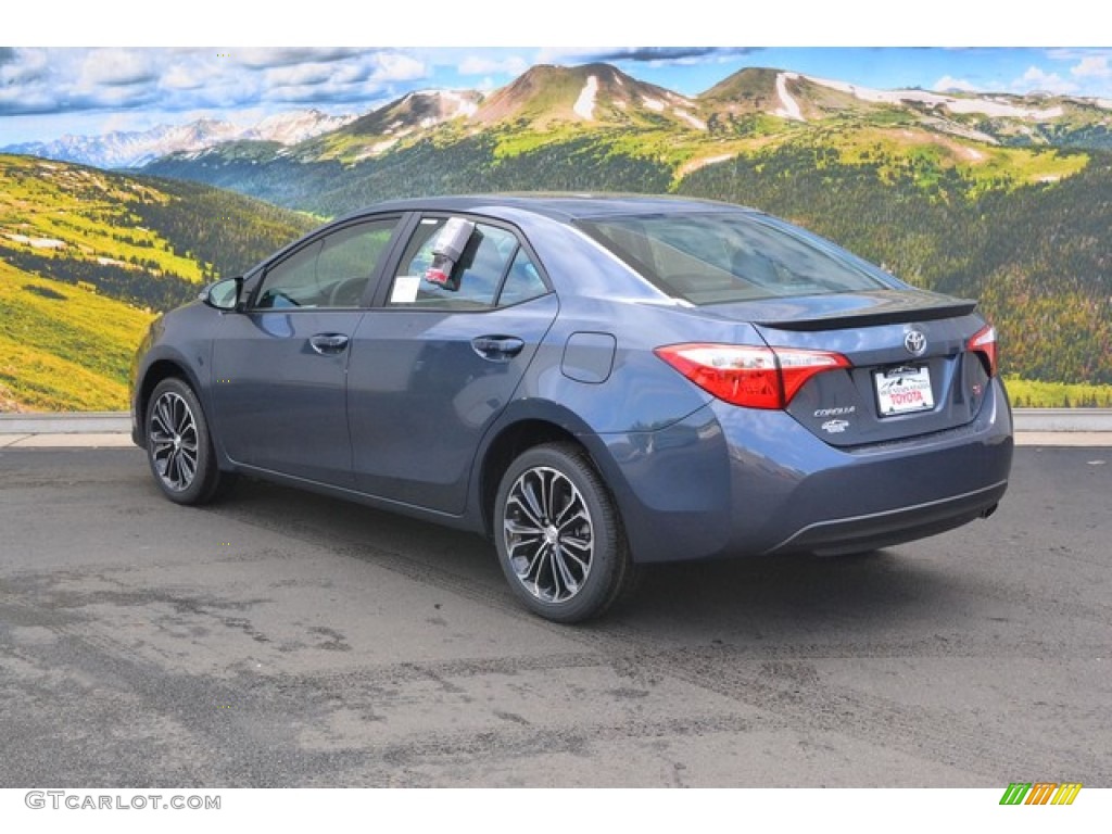 2016 Corolla S Plus - Slate Metallic / Black photo #3