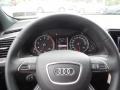 2016 Audi Q5 Chestnut Brown Interior Steering Wheel Photo