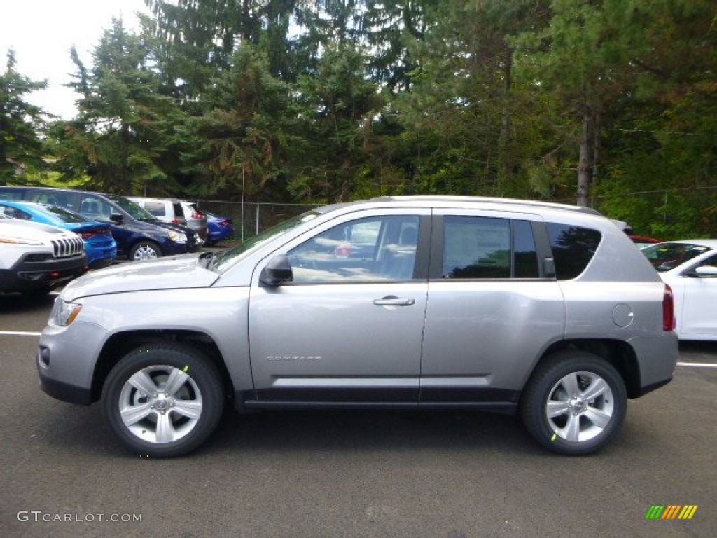 Billet Silver Metallic 2016 Jeep Compass Sport 4x4 Exterior Photo #106662350