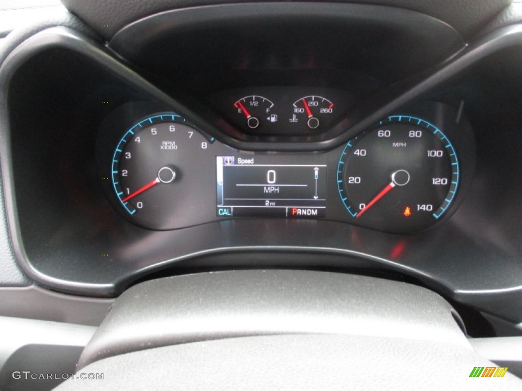 2016 Chevrolet Colorado Z71 Crew Cab 4x4 Gauges Photo #106662830