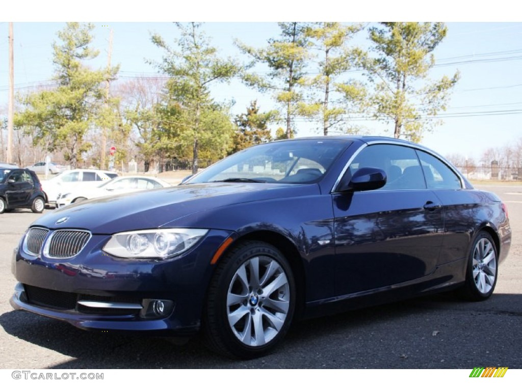 2012 3 Series 328i Convertible - Deep Sea Blue Metallic / Saddle Brown photo #9