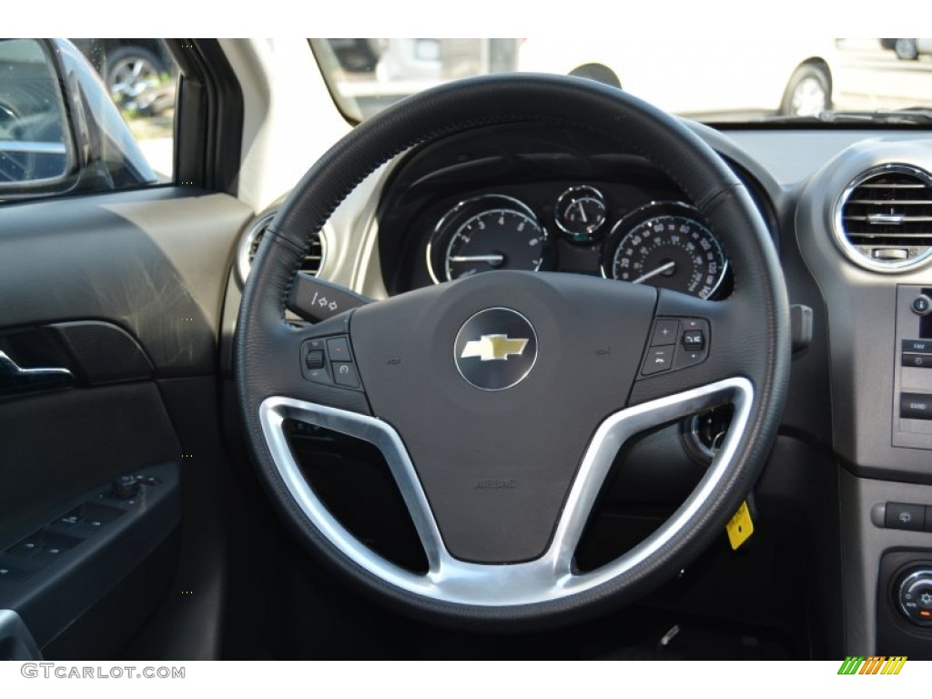 2015 Chevrolet Captiva Sport LS Black Steering Wheel Photo #106665194
