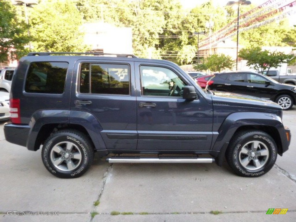 2008 Liberty Sport 4x4 - Modern Blue Pearl / Pastel Slate Gray photo #10
