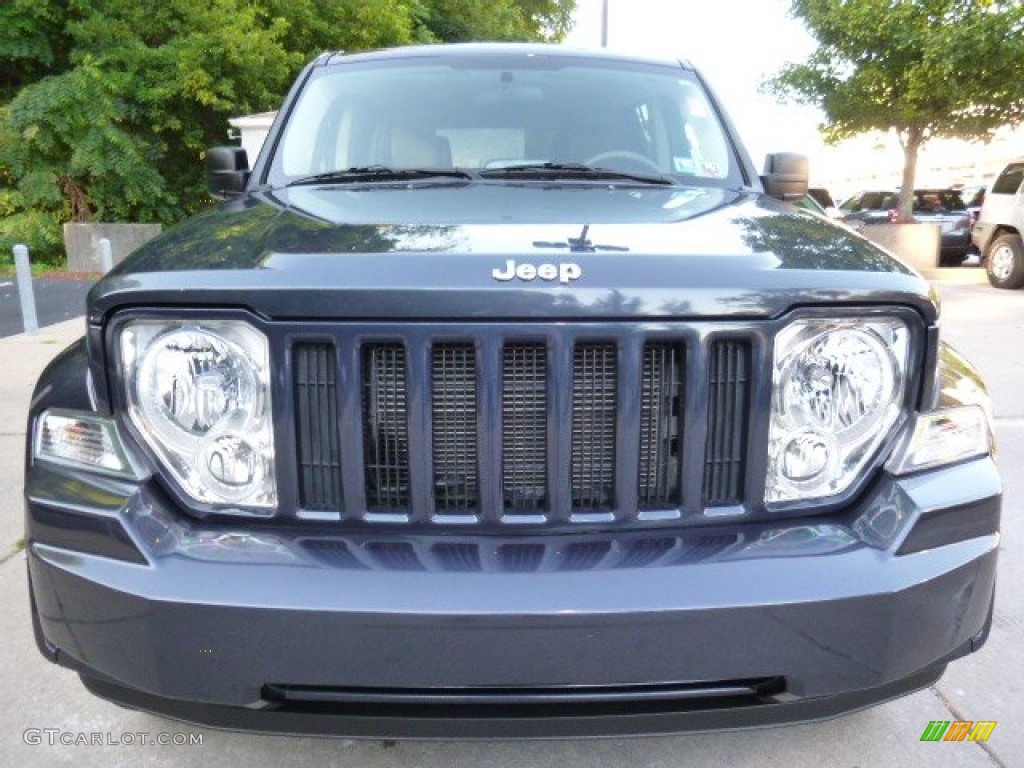 2008 Liberty Sport 4x4 - Modern Blue Pearl / Pastel Slate Gray photo #19