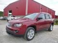 2016 Deep Cherry Red Crystal Pearl Jeep Compass Sport 4x4  photo #1