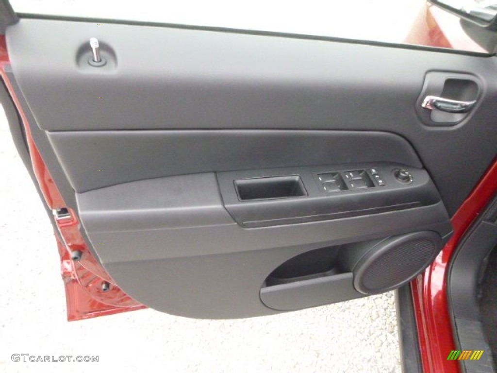 2016 Jeep Compass Sport 4x4 Dark Slate Gray Door Panel Photo #106669040