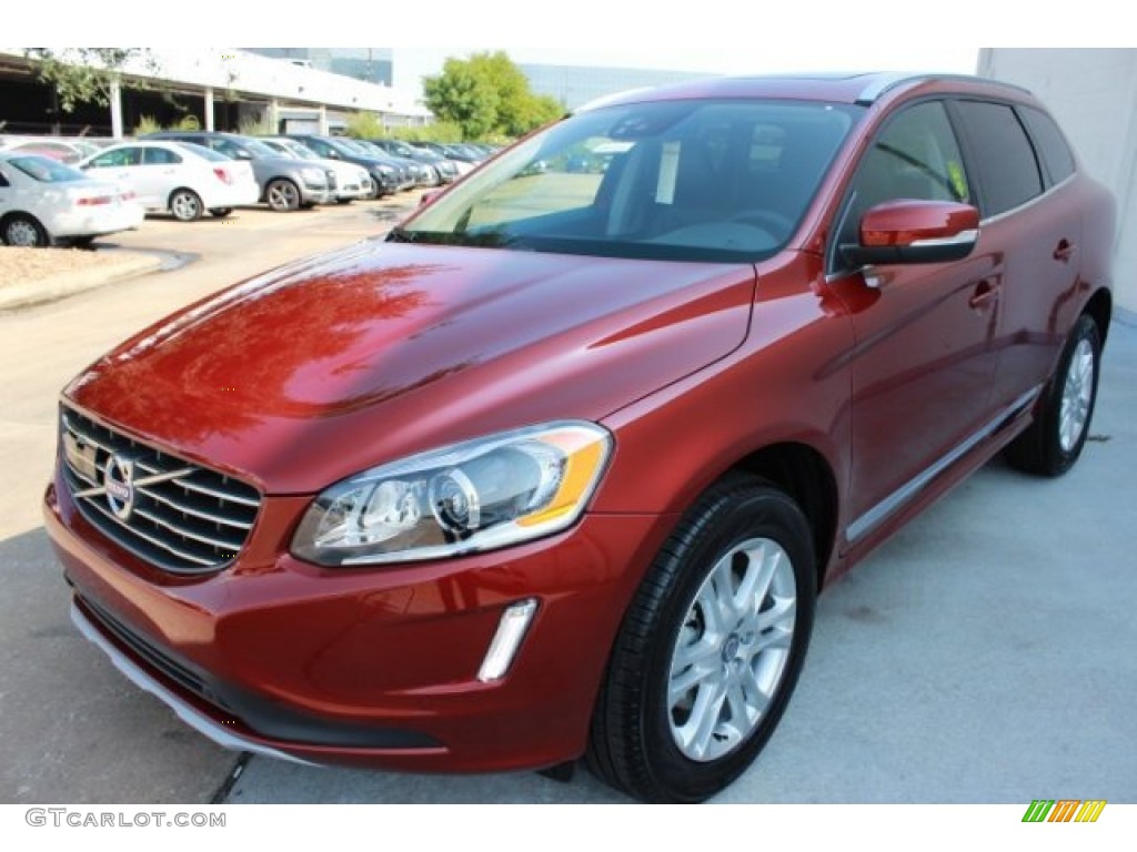 Flamenco Red Metallic 2016 Volvo XC60 T5 Drive-E Exterior Photo #106669553