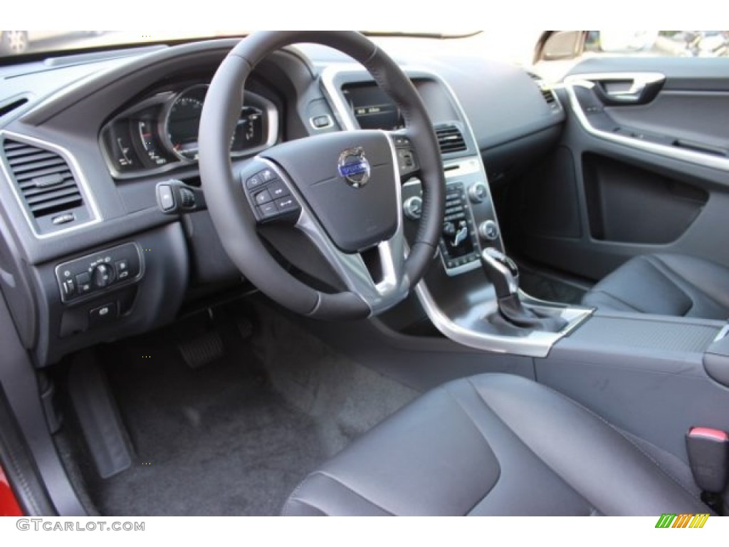 Off-Black Interior 2016 Volvo XC60 T5 Drive-E Photo #106669835