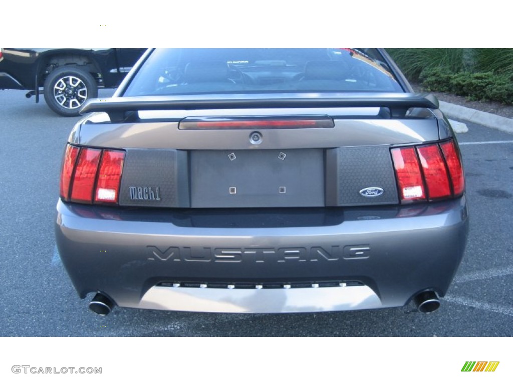 2003 Mustang Mach 1 Coupe - Dark Shadow Grey Metallic / Dark Charcoal photo #5