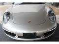 2013 Platinum Silver Metallic Porsche 911 Carrera Coupe  photo #2
