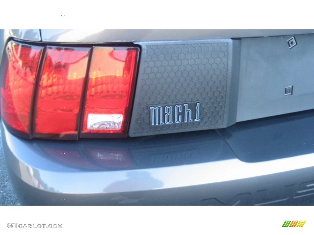 2003 Mustang Mach 1 Coupe - Dark Shadow Grey Metallic / Dark Charcoal photo #6