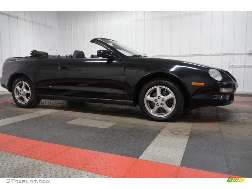 1997 Celica GT Convertible - Black / Black photo #5