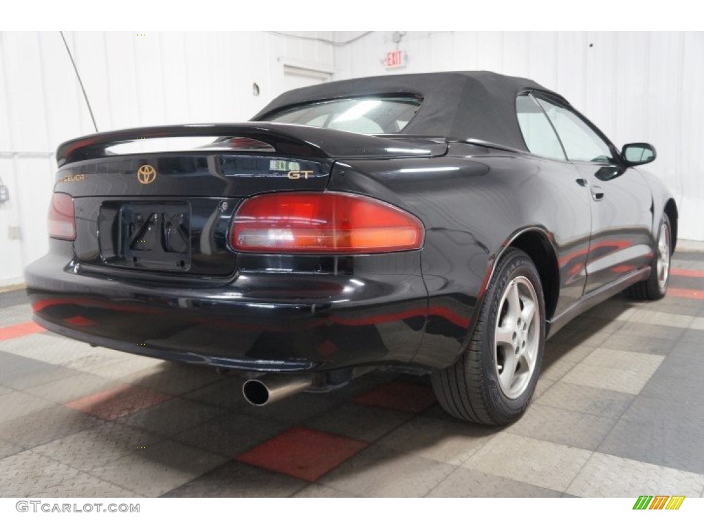 1997 Celica GT Convertible - Black / Black photo #7