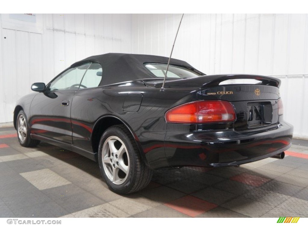 1997 Celica GT Convertible - Black / Black photo #9