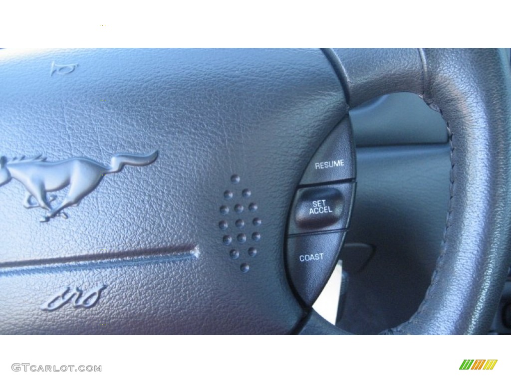 2003 Mustang Mach 1 Coupe - Dark Shadow Grey Metallic / Dark Charcoal photo #31