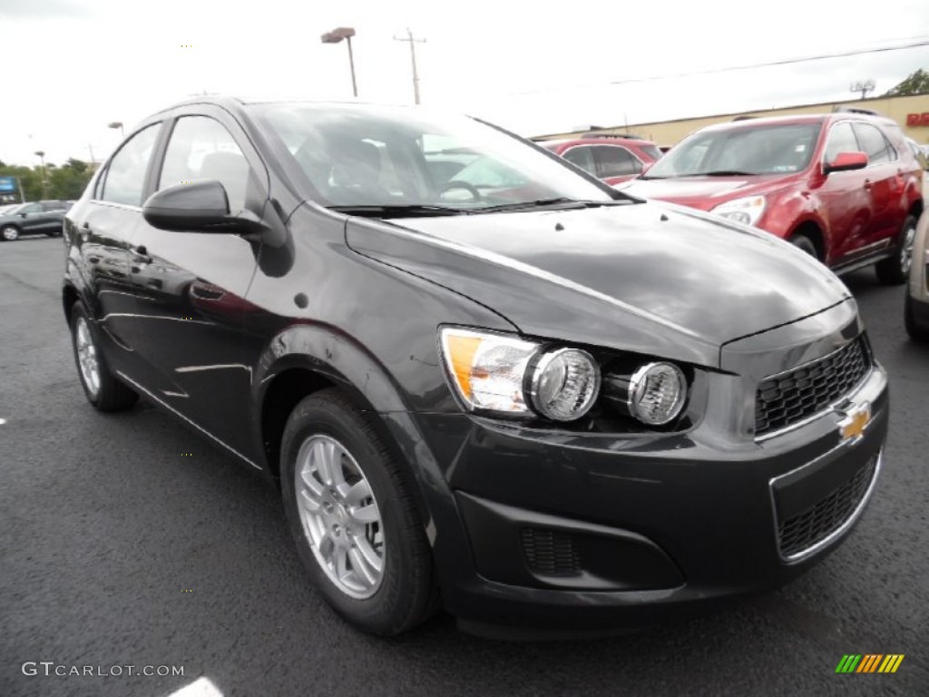 Nightfall Gray Metallic 2016 Chevrolet Sonic LT Sedan Exterior Photo #106672082