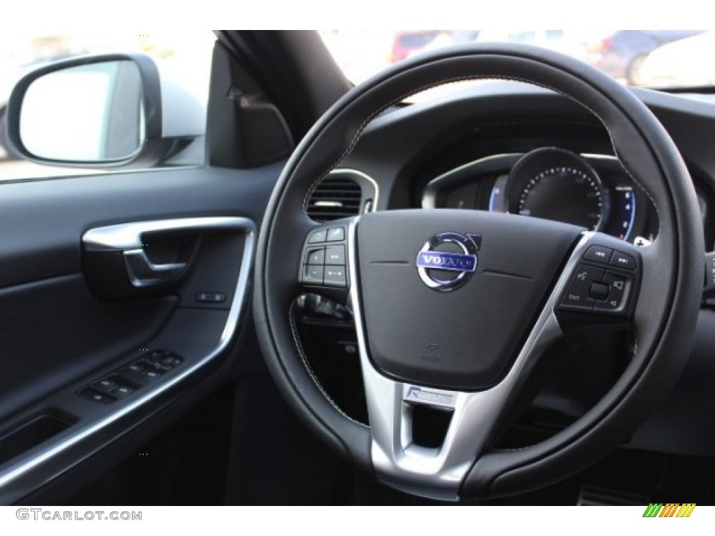 2016 Volvo S60 T6 R-Design AWD Steering Wheel Photos