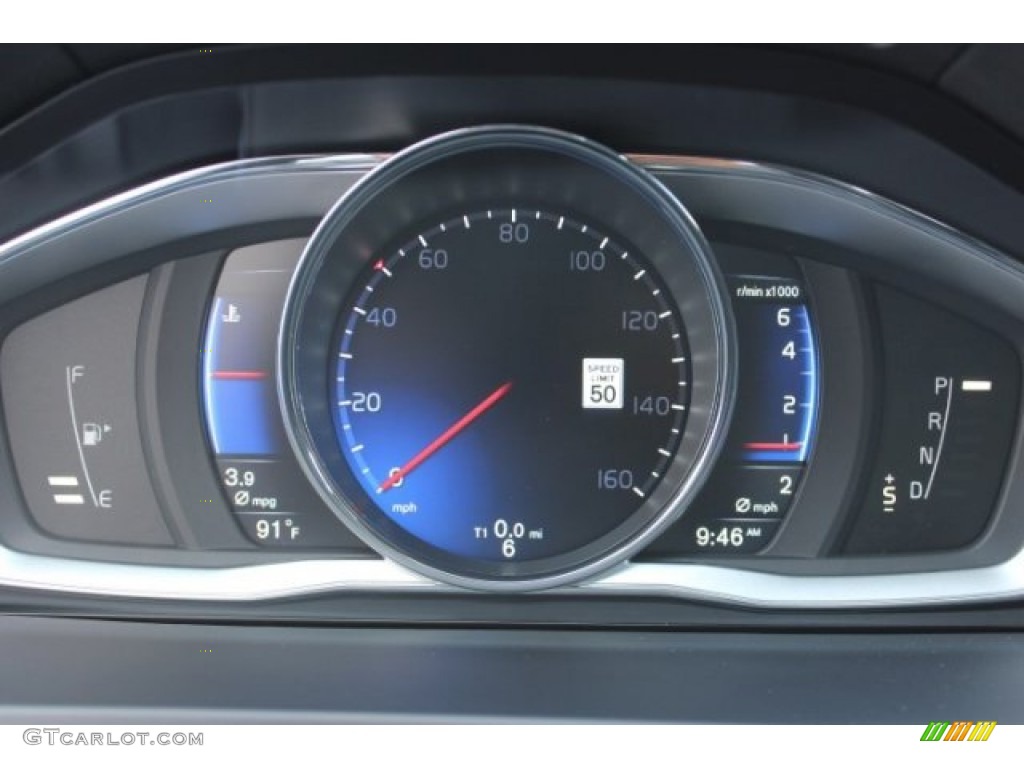 2016 Volvo S60 T6 R-Design AWD Gauges Photos