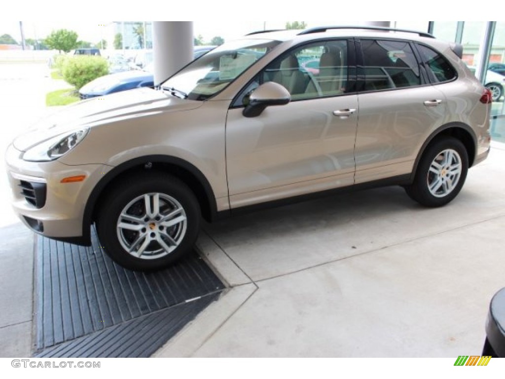 Palladium Metallic 2016 Porsche Cayenne Standard Cayenne Model Exterior Photo #106673279