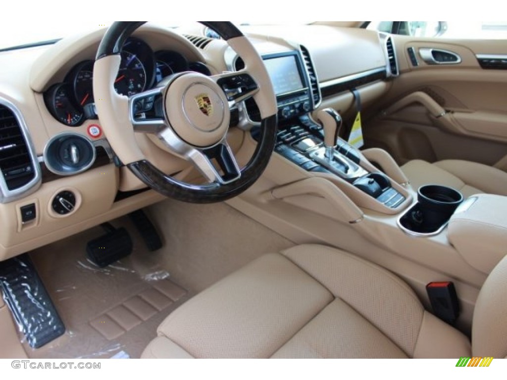 Luxor Beige Interior 2016 Porsche Cayenne Standard Cayenne Model Photo #106673465
