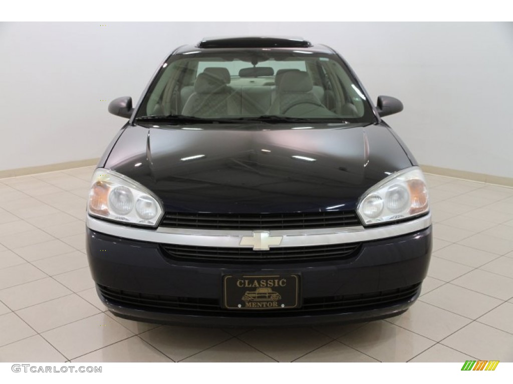 2004 Malibu LS V6 Sedan - Navy Blue Metallic / Neutral photo #2