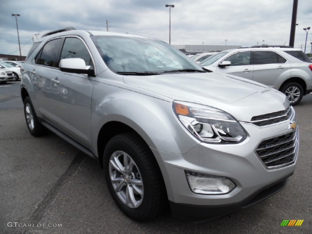 Silver Ice Metallic 2016 Chevrolet Equinox LT AWD Exterior Photo #106673897