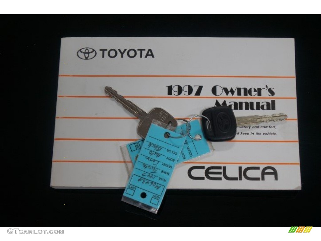 1997 Celica GT Convertible - Black / Black photo #109