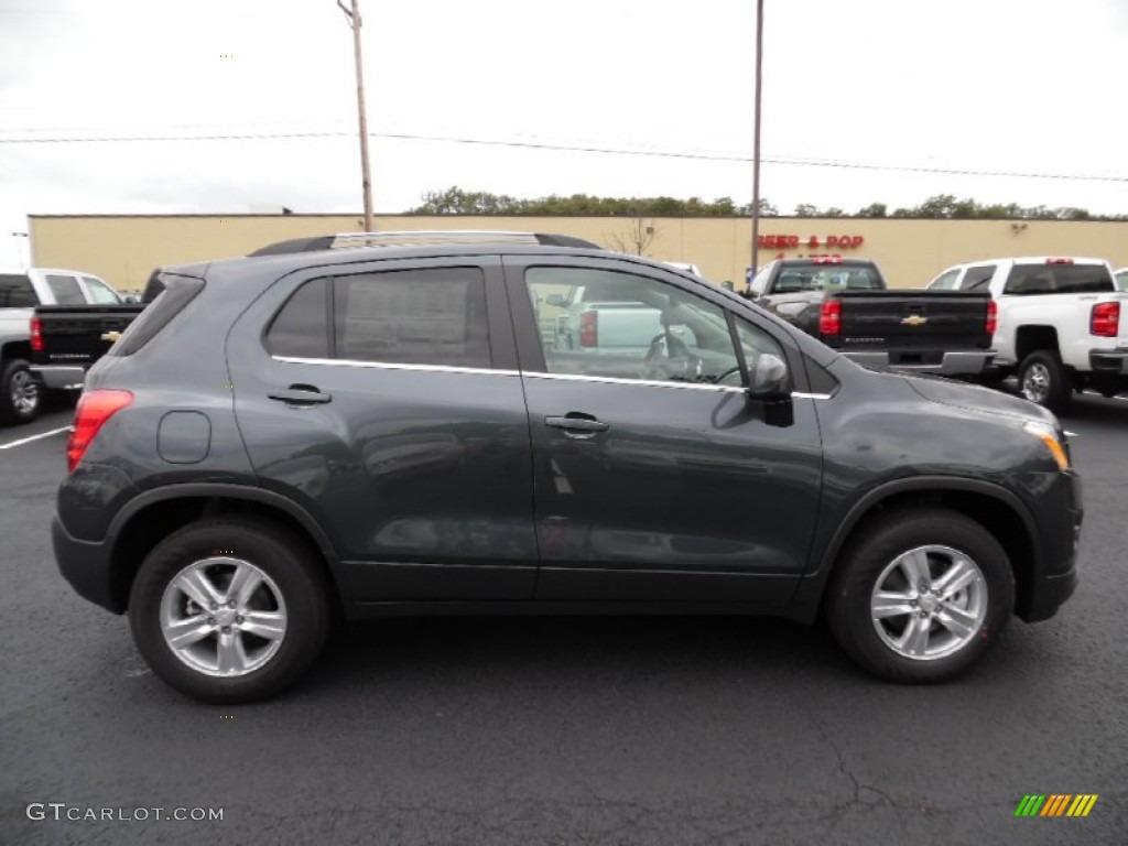 2016 Trax LT AWD - Cyber Gray Metallic / Jet Black photo #4