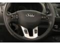 Black 2013 Kia Sportage EX AWD Steering Wheel