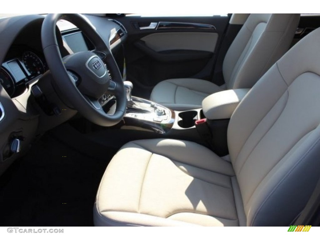 2016 Q5 2.0 TFSI Premium Plus quattro - Glacier White Metallic / Pistachio Beige photo #13