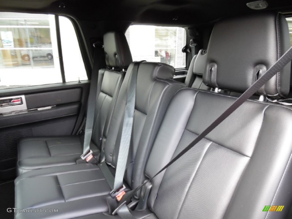 Ebony Interior 2016 Ford Expedition XLT 4x4 Photo #106675475