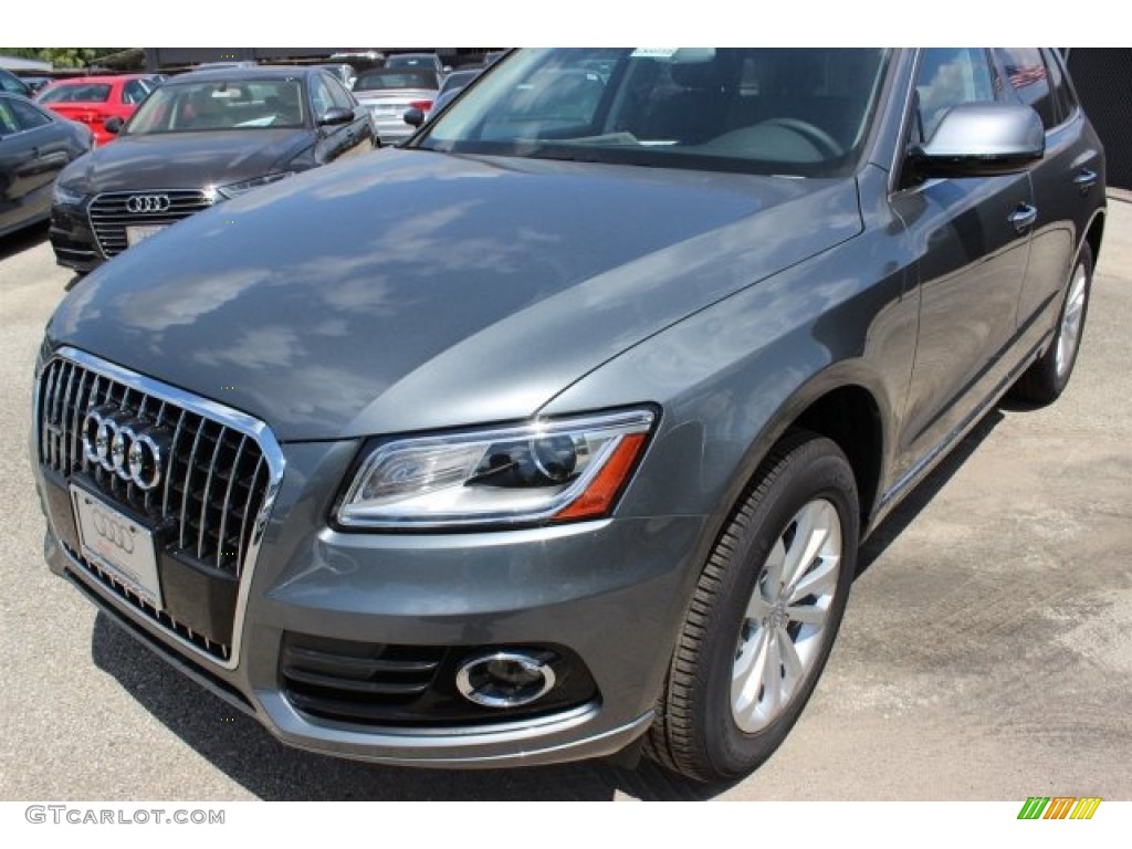 2016 Q5 2.0 TFSI Premium quattro - Monsoon Gray Metallic / Black photo #3