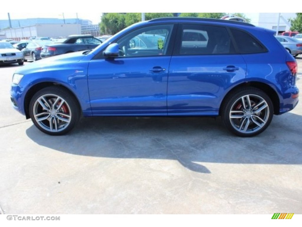 2016 SQ5 Premium Plus 3.0 TFSI quattro - Sepang Blue Pearl / Black photo #5