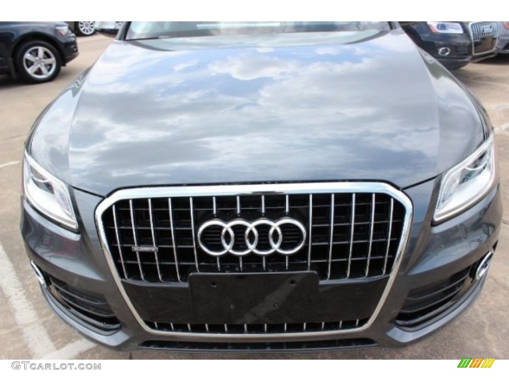 2016 Q5 2.0 TFSI Premium Plus quattro - Daytona Gray Pearl / Black photo #2