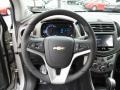 Jet Black/Brownstone Steering Wheel Photo for 2016 Chevrolet Trax #106677200