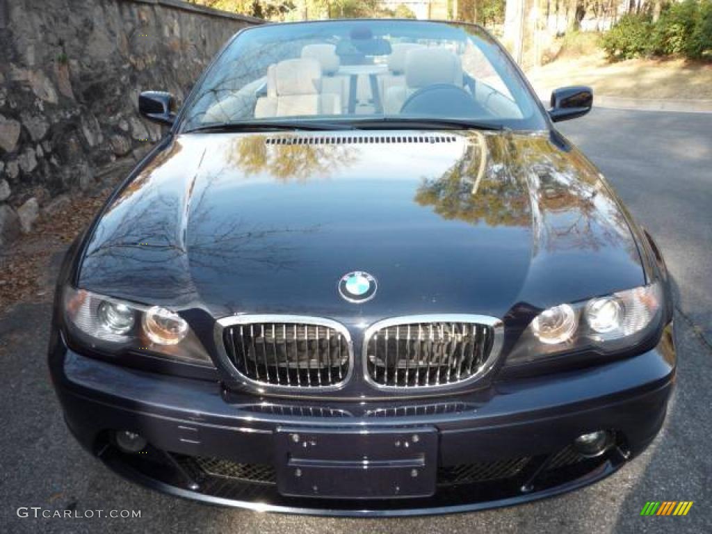 2005 3 Series 330i Convertible - Monaco Blue Metallic / Sand photo #13