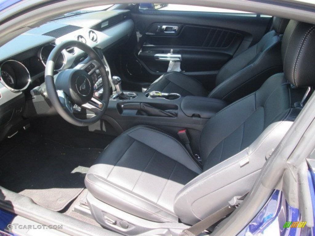 2015 Mustang GT Coupe - Deep Impact Blue Metallic / Ebony photo #12